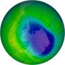 Antarctic Ozone 2003-10-25